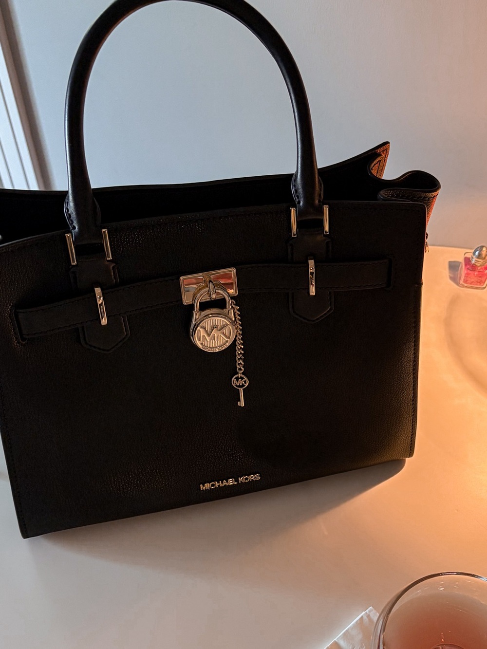 Michael Kors - Landon Medium Leather Satchel NWOT